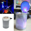 Car Ashtray Holder With Led Light Portable Car Air Vent Smoking Cup Ashtray E8R9