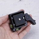Clamp & quick release qr plate for tripod monopod ball head camera OZ