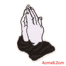 3PCS Embroidered Iron On Sew On Patch Badge Bag Hat Jeans Fabric AppliqueCraftTY