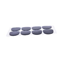 8Pcs 0.8mm Soprano Saxophone Sax Mouthpiece Patches Pad Cushions Black   OZ