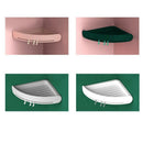Plastic Corner Shelf Bathroom Shelf Organizer Snap Up Caddy Bathroom Shower L1V8