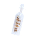 Golden Sailing Boat in Bottle Office Hall Living Room Nautical Decor +Holder
