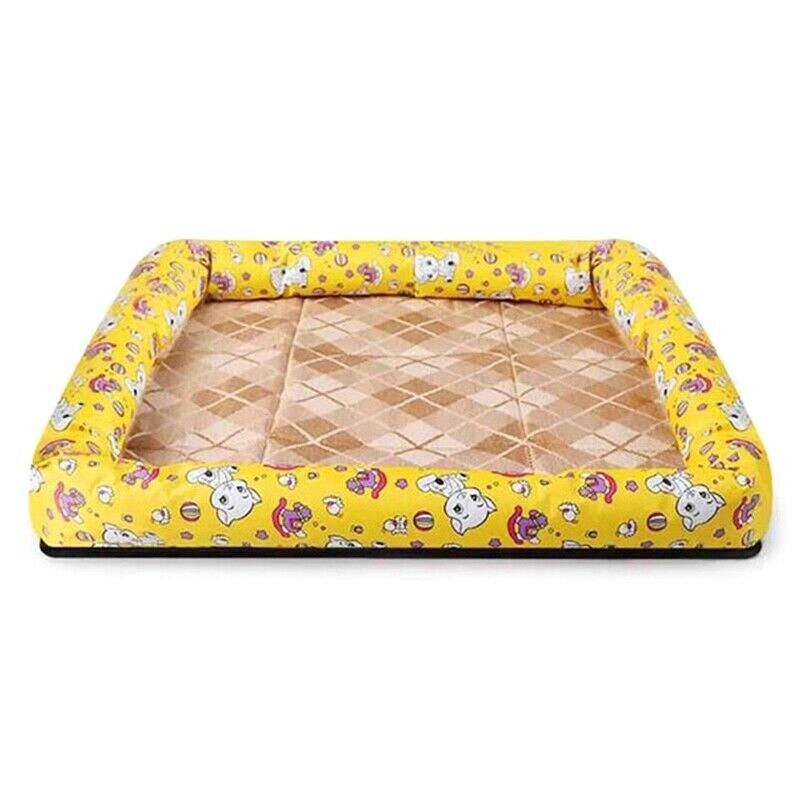Summer Ice Silk Cool Breathable Oxford Cloth Mat Kennel Waterproof Cool Dog