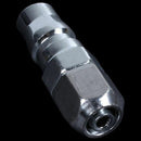 Metal 12mm to 8mm Air Pipe Fittings Quick Coupler Connector Hose Connector J7T3