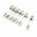 10 Pcs 250V 10Amp Slow Blow Time Delay Glass Fuses Tubes 5mm x 20mm N6E4