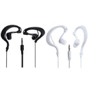 2 Pieces 3.5mm Earhook Sport Waterproof Earphone Headphone for iPod MP3