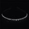 Hair band Crystal Headband Hairband Rhinestone Fine Hair Hoop Hair Accessories,a