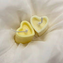 Acrylic Heart Shape Candle Mold Handmade Love Soap Perfume Wax Making Mould