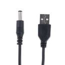 Usb dc converter power cable 2.1x5.5mm male plug cable Ew