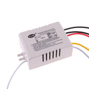 Wireless ON/OFF 2 Ways 220V Lamp Remote Control Switch Receiver Transmitter hv2n