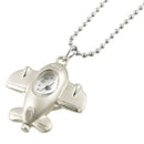 Cut Out Heart Hunter Case Necklace Pocket Watch Bronze Tone For Ladies Y9I8