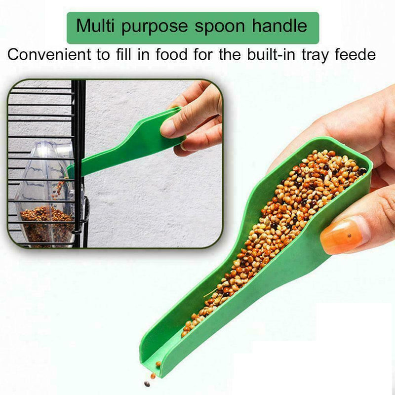 Bird Water Drinker Feeder Waterer with Clip Pet Bird For Parrots Supplies C9M1