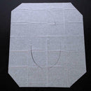 10pcs Disposable Toilet Seat Cover Home Travel Bathroom Toilet Paper Pads AU