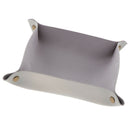 Leather Jewelery Holder Tray Storage Tray Box for Key Phone Coin Watches G