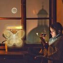 Butterfly LED Fairy String Light Hanging Wall Lamp Wedding Party Home Decor A