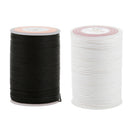 2Pcs Cord Waxed Thread DIY Bracelet Jewelry Linen Spool Leather Craft Sewing