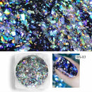 Nail Chameleon Powder Nail Mirror Pink Foil Powder Sequins Diy Decorative N