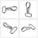 Durable 316 Stainless Steel Marine Boat Fixed Eye Snap Clip Hook Keychain