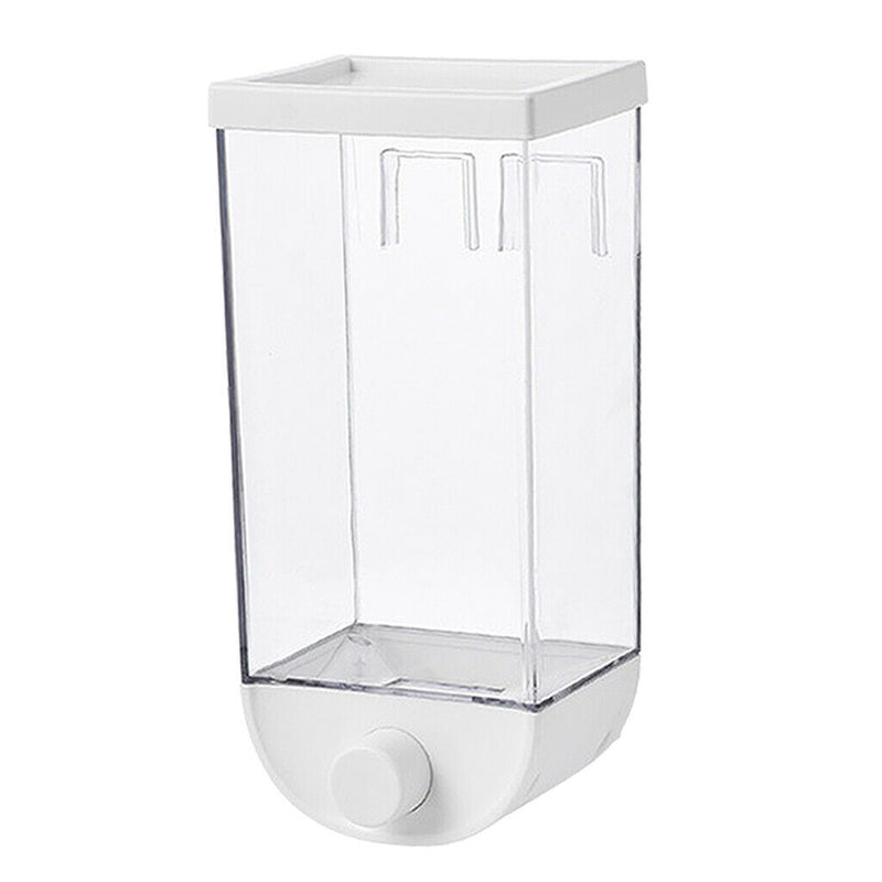 3pcs 1500ml Self-adhesive Dry Food Dispenser for Nuts Candies Jar Easy Press