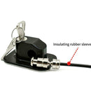 Cabinet Window Refrigerator Door Lock Key Security Safety For Baby Drilling Z2E4