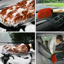 13pc Car Detailing Brush Kit Boar Hair Vehicle Auto Interior For Wheel C JNR