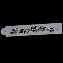 3PCS Tree Vine Leaves Fondant Cake Stencil Mould Border Lace Decor Sugarcr JR