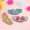 3pcs Butterfly Rhinestone Hair Clip DIY Crystal Bowknot Barrettes (Style 4)