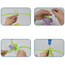 4 in 1Musical Crib Mobile Bed Bell Animal Baby Rattle Rotating Bracket Toys