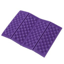 Personalized Folding Foam Waterproof Seat Pad Chair Cushion (Purple) P4N9