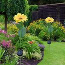 Solar Power LED Simulation Sunflower Light Outdoor Landscape Lamp for Yard Lawn
