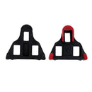 2Pcs Road Bike Cleats 6 Degree Cycling Self-locking Pedal Cleats with Screws