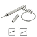 3In1 Multifunction Mini Portable Screwdriver Repair Tool Keychain Keyring