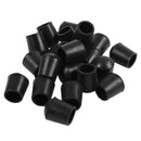 Rubber Antislip Furniture Table Foot Cover Cap 20Pcs for 18mm Dia Leg L6A2