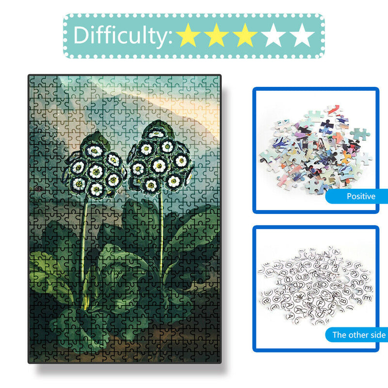 1000pcs Fresh Plant Jigsaw Kids DIY Picture Puzzle for Adults Children Toys