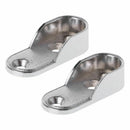 Wardrobe Clothes Tube Support Closet Rod Pole End Bracket Thickening Holder 2pcs