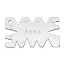 3Pcs/Set Drill Bits Angle Gauge Dirll Sharpener Tools S/S Inspection Angle