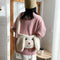 Cute Rabbit Shaped Shoulder Crossbody Bag Women Fleece Street Money Purses