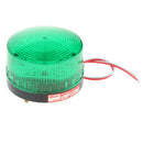 24V Stroboscopic / Always-on Warning Beacon Lights Green