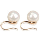 Pair of Artificial Pearls Earrings Ear Nails Eardrop Ear Drop Earbob