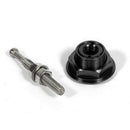 4X Push Button Quick Release Car Hood Bonnet Latch Pin Lock Bumper Clip Bla S2M1
