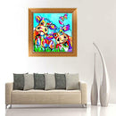 5D DIY Diamond Painting Colorful Animal Embroidery Cross Crafts Stitch Home