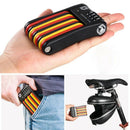 Ulac 4 Digit Combination Password Bicycle Lock Folding Bike Lock Steel Lock F4X8