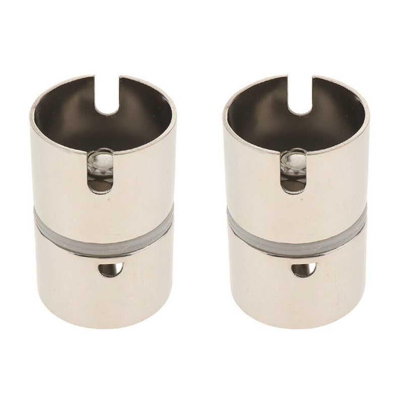 2 Pieces Drop in Gimbal Extender Rod Holder Adapter Fishing Pole Converter