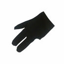10Pcs Black Spandex Billiard Gloves Three Finger For Pool New