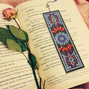 DIY Mandala Special Shaped Diamond Painting Leather Tassel Bookmark Gifts
