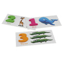 Montessori Math Learning Toys For Toddlers - Wooden Counting Sticks & Cards