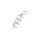 100pcs Soft Bait Lure Spring Fixed Lock Pin Screw Hook Connect Fixed Latch Fish