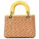 New Fashion Shoulder Bag Ladies Square Straw Bag Summer Rattan Bag Hand-Wov