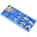 1Set Dental Orthodontic Sectional Contoured Matrice Matrix Ring Dental WedgeTool
