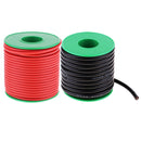 15m Flexible Electric Silicone Wire 16 Gauge 0.08mm Tinned Copper Wire Black